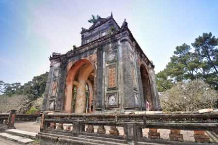 Tu Duc Tomb - Hue, Vietnamの写真素材