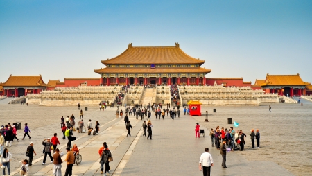 The Imperial Palace, Forbidden City - Beijingのeditorial素材