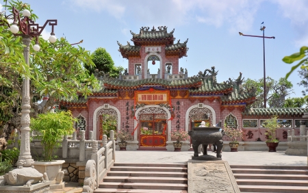 Fukien Chinese Assembly Hall - Hoi An, Vietnamのeditorial素材