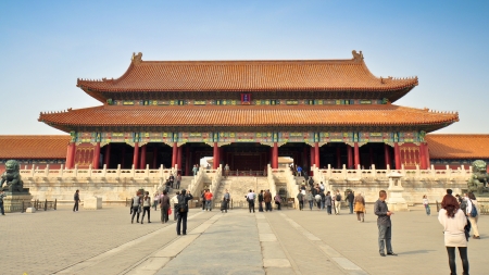 Imperial Palace, Forbidden City, Beijingのeditorial素材