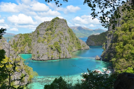Coron Bay - Coron, Palawan, Philippinesの写真素材