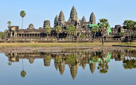 Angkor Wat - Siem Reap, Cambodiaの写真素材