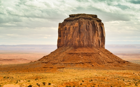 Merrick Butte, Monument Valley - Navajo Tribal Park, Arizonaの写真素材