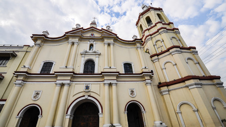 Malolos Cathedral - Malolos City, Bulacan, Philippinesの写真素材