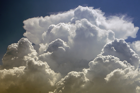 dramatic composition of clouds,detailsの写真素材
