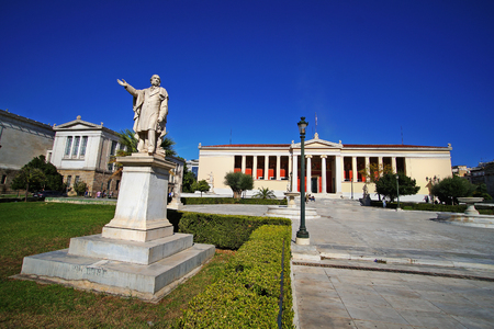 National and Kapodistrian University, in Athensのeditorial素材