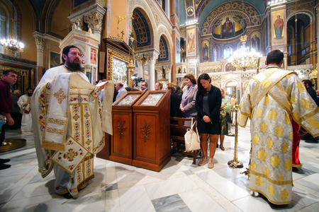 07 OCTOBER 2018 Holy Mass in the Cathedral of Athens, Greece