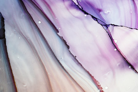 Alcohol ink abstract texture, part of original paintingの写真素材