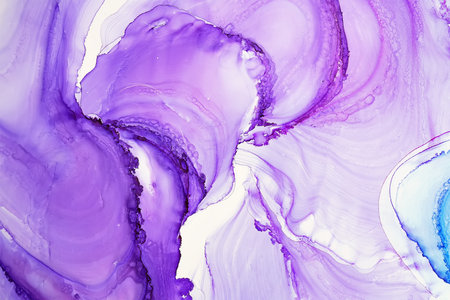 Alcohol ink abstract texture, part of original paintingの写真素材