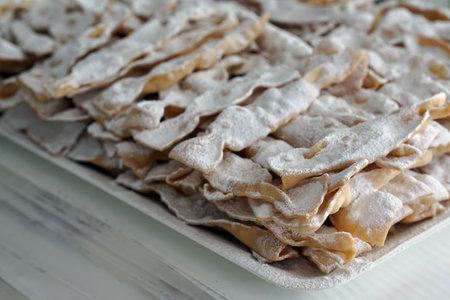 Traditional sweets of Italy, Lecce, Pugliaの写真素材