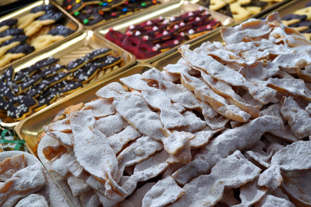Traditional Italian patisserie of Lecce, Pugliaの写真素材