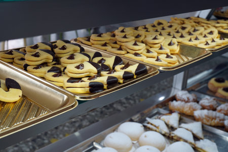 Traditional Italian patisserie of Lecce, Pugliaの写真素材