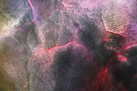 Alcohol ink abstract background, macroの写真素材