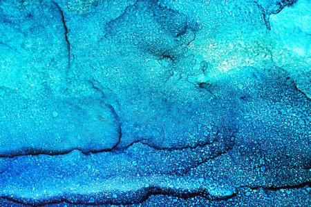 Alcohol ink abstract background, macro