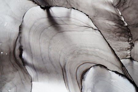 Alcohol ink abstract texture macro photoの写真素材