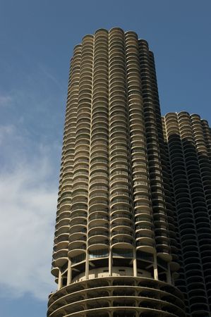Marina City Towers in Chicago, Illinois