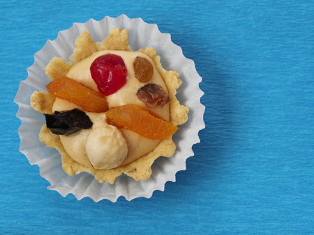 A tasty dessert in the pleasant company for tea or coffee.の写真素材