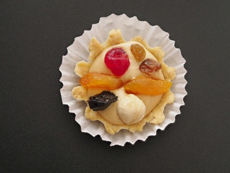 A tasty dessert in the pleasant company for tea or coffee.の写真素材