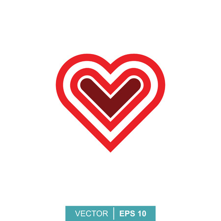 Vector illustration on the theme of love and romance relationship. Flat designのイラスト素材