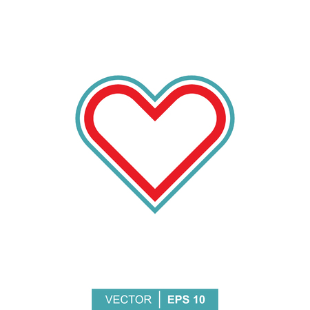 Vector illustration on the theme of love and romance relationship. Flat designのイラスト素材