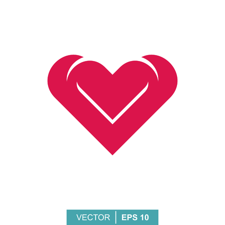 Vector illustration on the theme of love and romance relationship. Flat designのイラスト素材