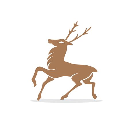 Sign of a horned animal.のイラスト素材