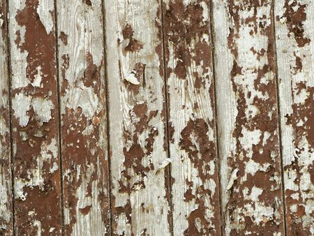 Vintage background - an old wooden Board painted in red.の写真素材