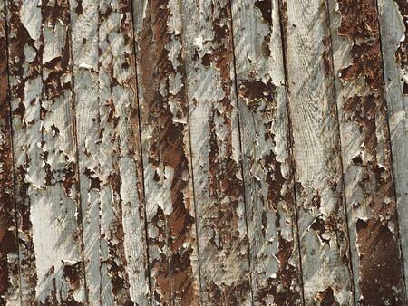 Vintage background - an old wooden Board painted in red.の写真素材
