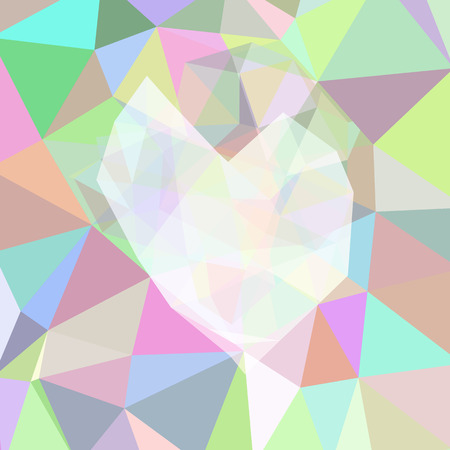 Conception of triangle wallpaper. Easy usageのイラスト素材
