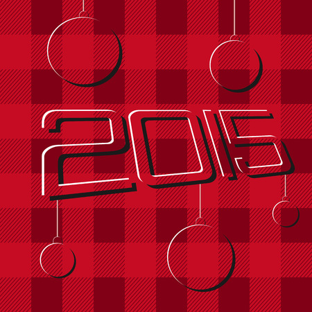 2015 Merry Christmas and Happy New Year Flyers, covers, posters and pages. Hipster design. Unusual style. Vectorのイラスト素材