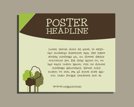 Ecology banner.のイラスト素材