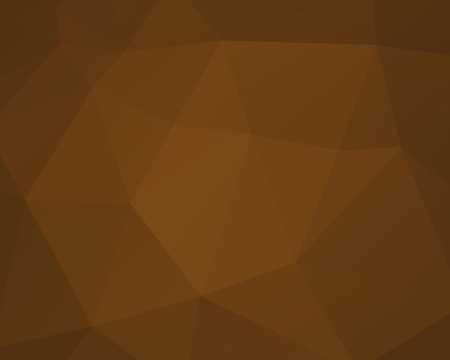 Abstract brown triangle background, low poly design. Polygonal style. For web and mobile app background and other. vector illustrationのイラスト素材