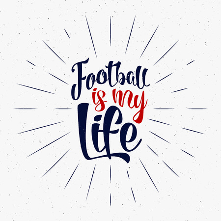 France europe 2016 Football label, Soccer overlay, tournament . Championship, league lettering design for presentations, brochures, sports equipment, web, print, sales. Sunburst.のイラスト素材