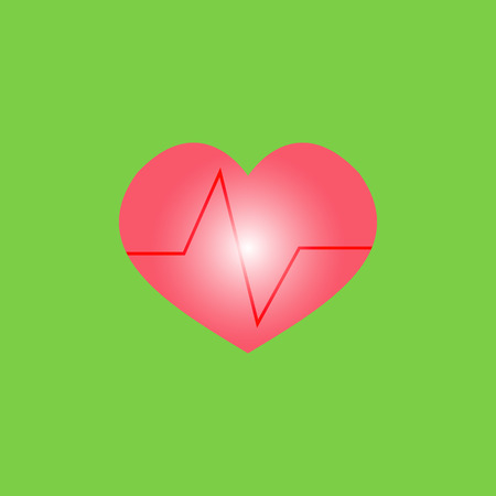 Heart Icon. VEctor illustration.のイラスト素材