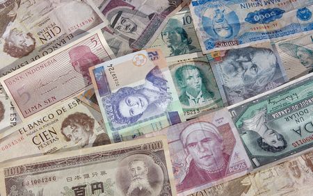 Faces of Moneyの写真素材