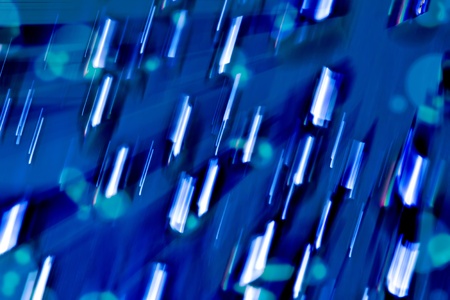 blue digital background from water texture photoの写真素材