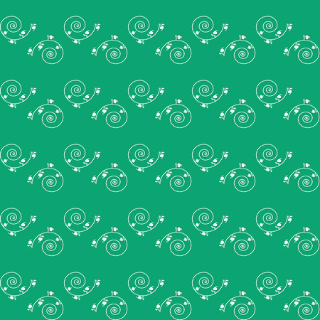 green patternのイラスト素材