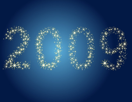 New Year 2009のイラスト素材