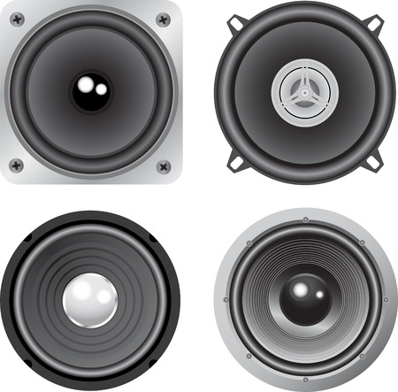 vector loudspeakerのイラスト素材