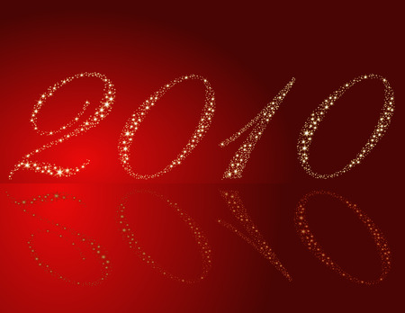 New Year 2010のイラスト素材