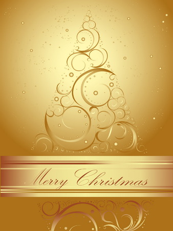 Merry Christmas backgroundのイラスト素材