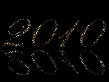 New Year 2010のイラスト素材