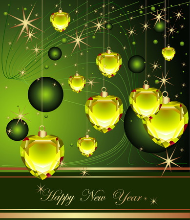 Happy New Yearのイラスト素材