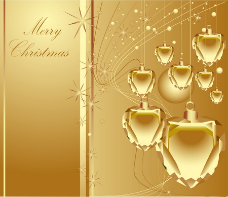 Merry Christmas backgroundのイラスト素材