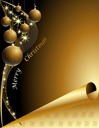 Merry Christmas backgroundのイラスト素材