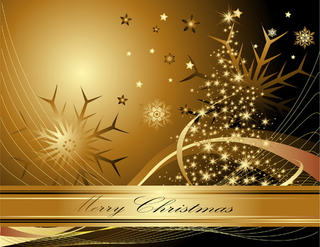 Merry Christmas backgroundのイラスト素材