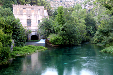 Jadro Spring near Solin, Croatia.の写真素材