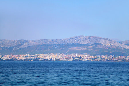 View of Split from the boat.の写真素材