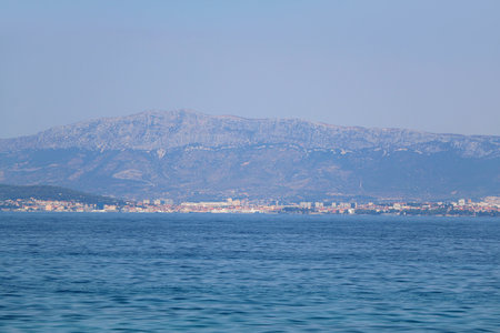 View of Split from the boat.の写真素材