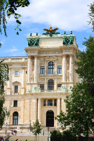 Hofburg, historical imperial palace and landmark in central Vienna, Austria.の写真素材